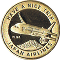 JAL Fujisanの金色メダル