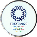 東京オリンピックの銀色メダル