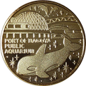 名古屋港水族館とシャチの金色メダル