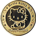 キティの金色メダル