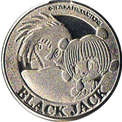 ブラックジャックとピノコの銀色メダル