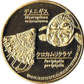 デメニギスとクロカムリクラゲの金色メダル