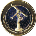 トロートン望遠鏡の金色メダル