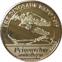 恐竜博2019の金色メダル